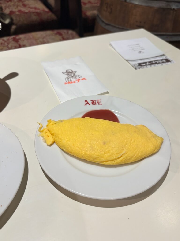 珈琲美学アベ プレーンオムレツ